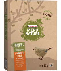 Palla grasso con insetti 90 gr 6 pz