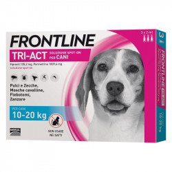 Frontline tri-act kg 10/20 3 pipette