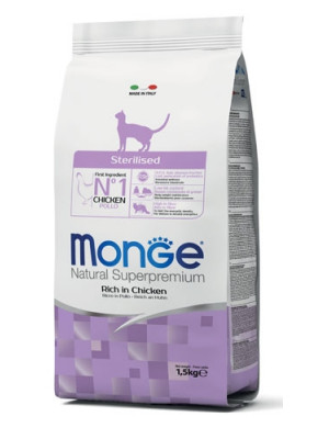 Monge sterilised pollo 1,5 kg