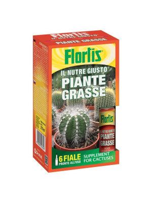 Flortis integratore piante grasse 6 pz 