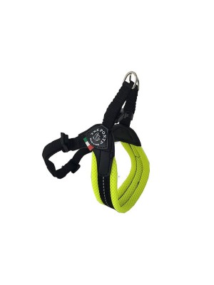 Pettorina per cani easy fit Tre Ponti fluo misura 2 giallo Tre Ponti