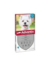 Antiparassitario Bayer advantix per cani tra i 4 e i 10 kg.