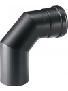 Gomito 'Pellet' In Acciaio Fe Nero. Spessore 1,2 Mm. Per Uso Interno.