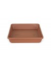 Sottovaso Krea Quadro Cm. 35 Cotto
