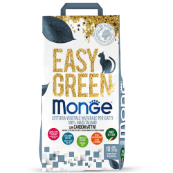 Lettiera Monge Easy Green carboni attivi 10 lt
