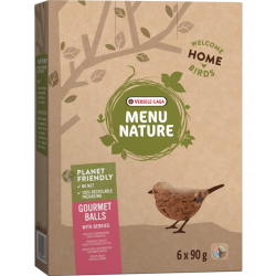 Palle grasso con frutti di bosco 90 gr 6 pz