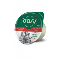 Oasy cup more love pollo e anatra gr 70