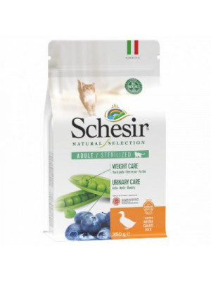 Schesir Natural Selection sterilised anatra 350 gr