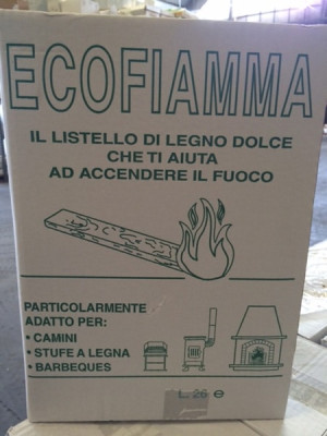 Listelli accendifuoco di legno dolce