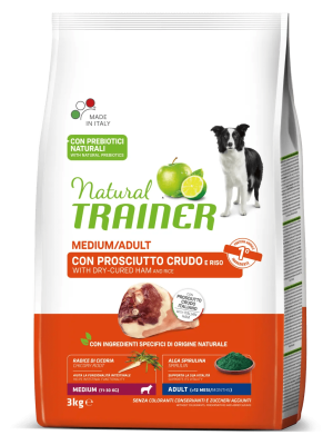 Natural trainer adult medium kg 3