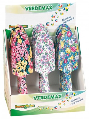 Paletta Floreale in Alluminio da Giardinaggio Verdemax 27cm Ergonomica