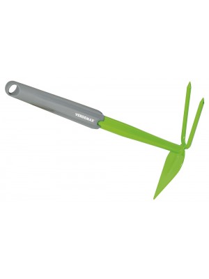 Zappetta da Giardino a Punta Triangolare e Bidente Lunghezza 32 cm Verdemax