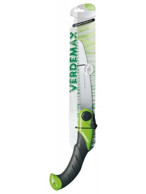 Seghetto Pieghevole Verdemax con Lama 18cm Cromata Antiruggine e Manico in ABS