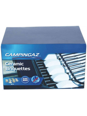 Campingaz Briquette per Barbecue, 25 x 20 x 15 cm, 40 Pezzi, Beige