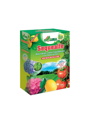 Sequealfe concime bio chelato di ferro rinverdente 250 gr 