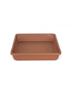 Sottovaso Krea Quadro Cm. 35 Cotto