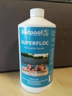 Superfloc flocculante liquido 1 lt per piscina