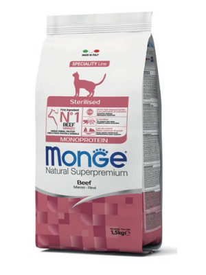 Monge sterilised manzo 1,5 kg