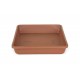 Sottovaso Krea Quadro Cm. 35 Cotto