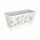 Vaso mosaic flowerbox cm 40 blue