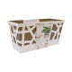 Vaso Mosaic Flowerbox cm 40 taupe