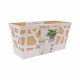 Vaso Mosaic Flowerbox cm 40 sabbia